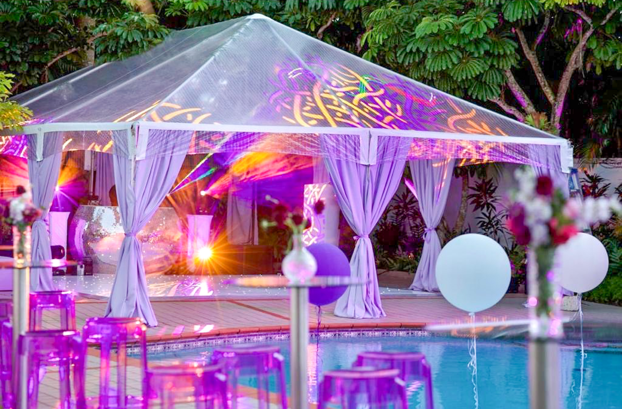 pool tent